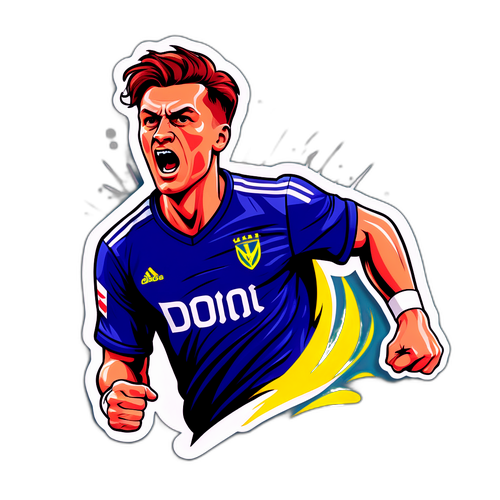 A győzelemért küzdő Dominik Szoboszlai