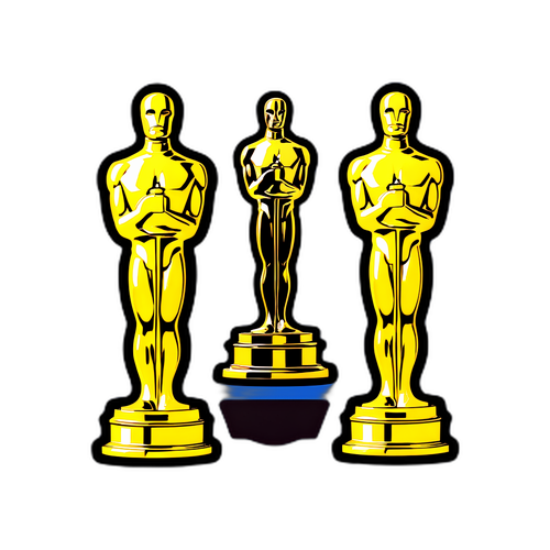 Elegáns Oscar Díszítő Matricák