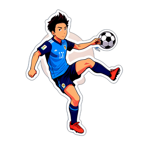 サッカー選手インスパイアのアクティブキャラクター