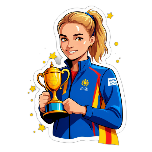 Успішна молода спортсменка з нагородами