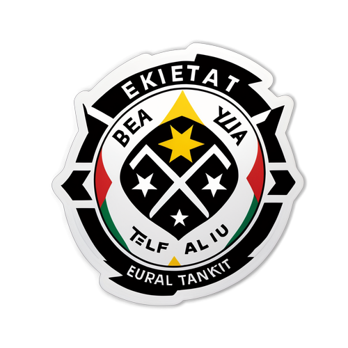 UEFA Avrupa Ligi Temalı Sticker: Beşiktaş vs. Tel Aviv