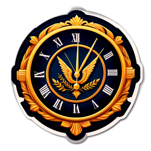 Ceas care simbolizează urgența reformelor în pensiile judecătorilor