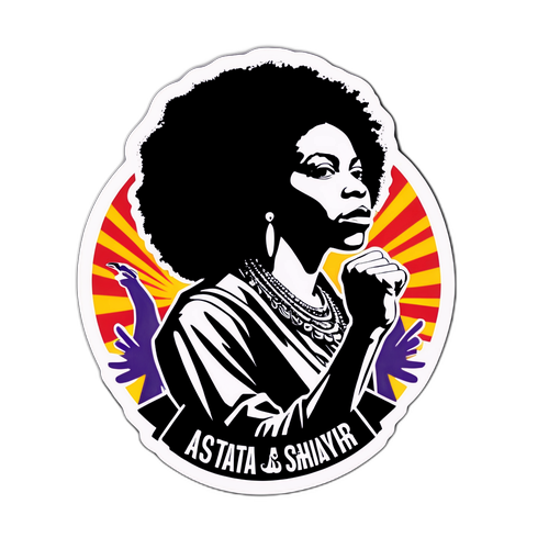 Sticker ya Assata Shakur