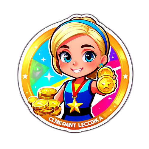 Ester Ledecká triumfálně na vrcholu