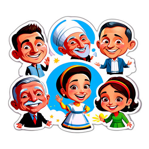 Gülen Adam Karikatürleri
