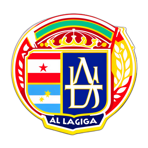 Наклейка с таблицей 'Ла Лиги'