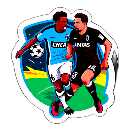 Stiker Aksi Dinamis Lanús vs Atletico Mineiro