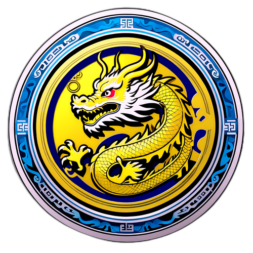 中国龙银纪念币设计