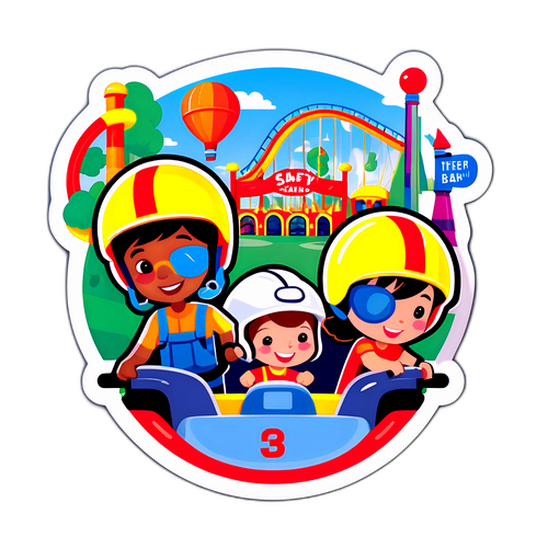 Sticker ng Kaligtasan para sa Amusement Park