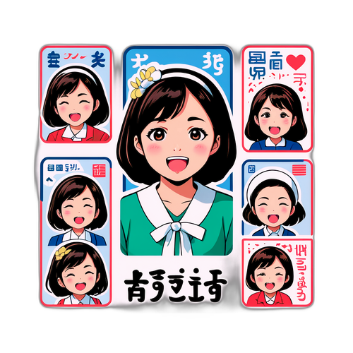 表情スタンプデザイン