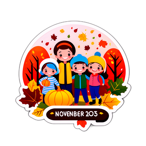 Stiker Perayaan Keluarga November 2025