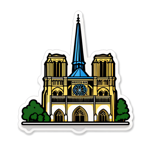 A Notre-Dame ikonikus épülete