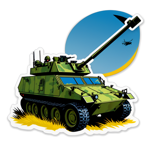 Sticker M113 - Vojenské Vozidlo