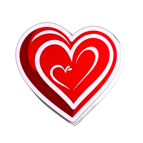 Piros matrica, tele élettel, a szerelem és szenvedély szimbólumaival