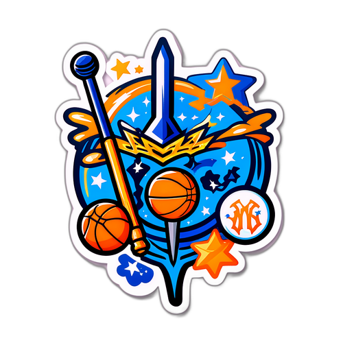 Sticker ng Magic vs Knicks