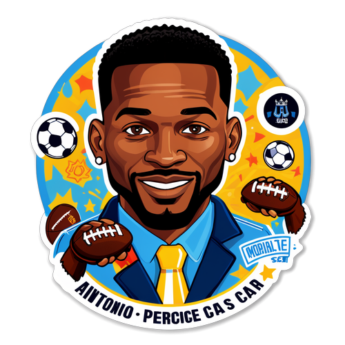 Antonio Pierce: Inspiring Coach Sticker