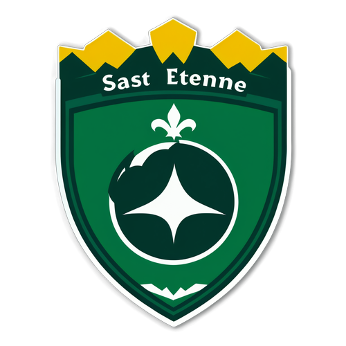 Sticker ASSE - Équipe de Saint-Étienne