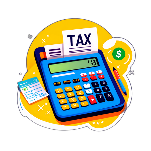 연말정산 세무서 스티커