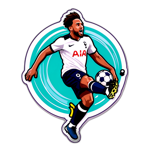 สติกเกอร์ตลกของนักเตะท็อตแน่ม