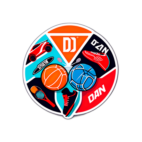 Sticker ya Teknolojia ya Michezo