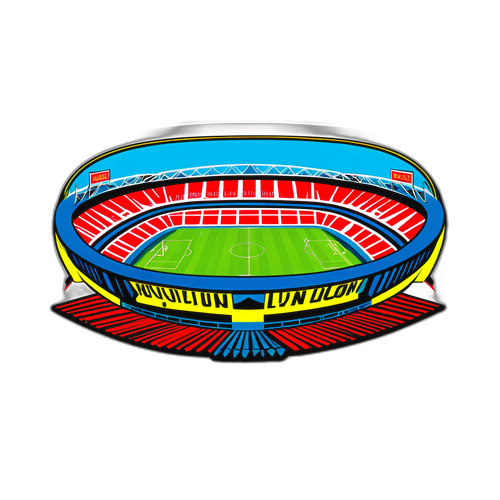 Pohled na majestátní stadion v Lyonu