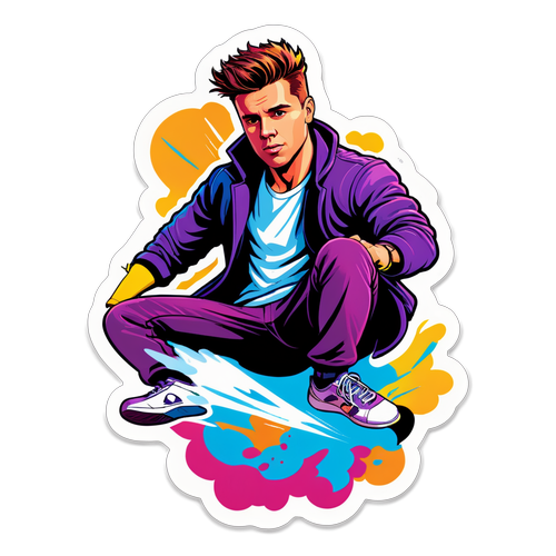 Dynamic Urban Sticker Featuring James Kennedy