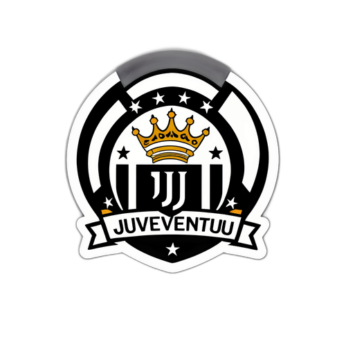 Juventus Történelmi Győzelme Sticker