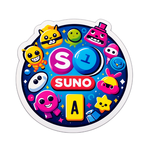 Stiker Bertema AI dengan Karakter Unik 'Suno AI'