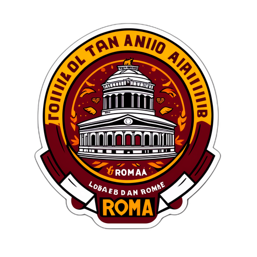 Sticker tinh thần đội bóng AS Roma