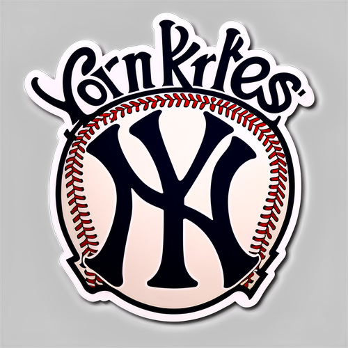 Vintage Yankees Sticker