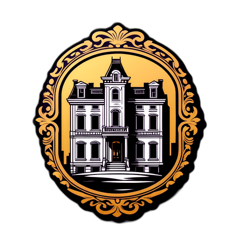 Vintage Gilded Age Klistermärke