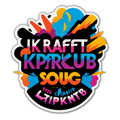 Kraftklub Sticker Design