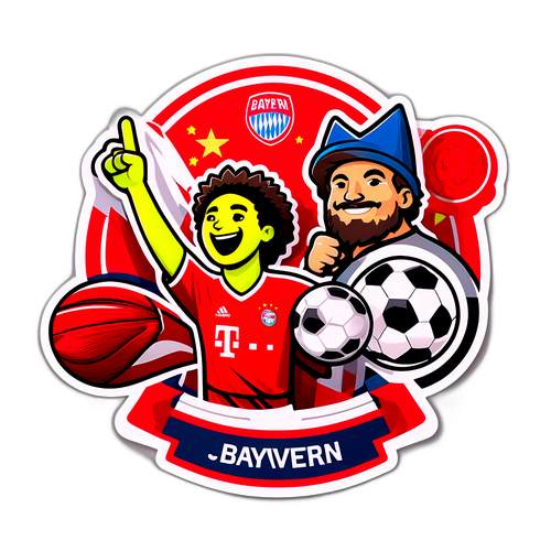 Arkadaşça Rekabet Temalı Sticker