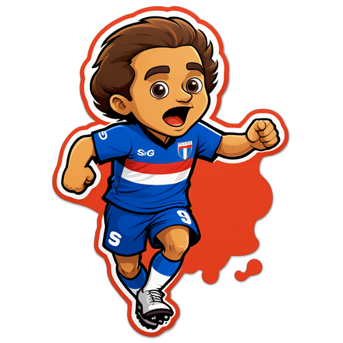 Sticker Giocoso Sampdoria