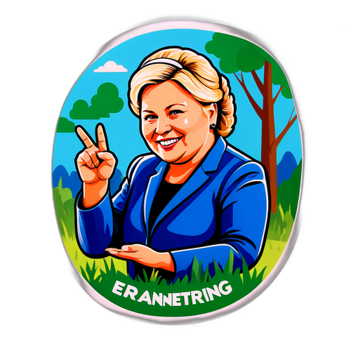 Erna Solberg i Naturen