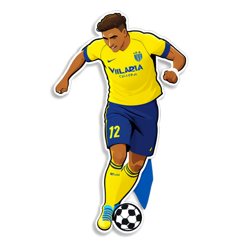 Villarreal au Top ! Découvrez le Sticker Qui Fait Le Buzz dans le Monde du Football !