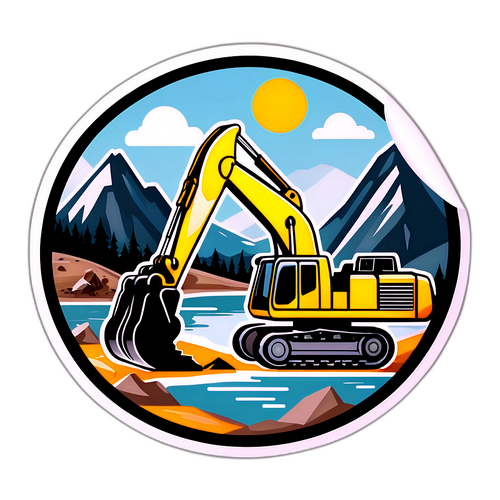 Nordisk Gruvedrift Sticker