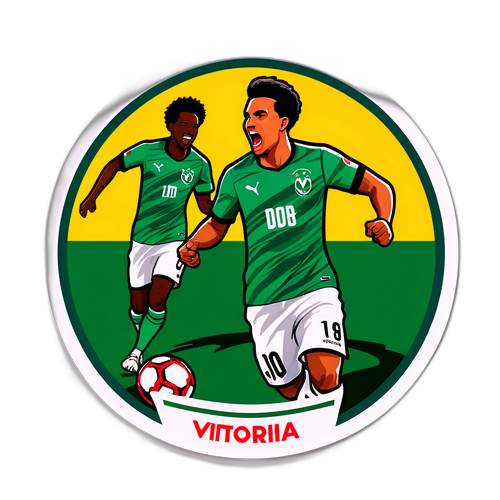 Sticker trận đấu Vitória vs. Palmeiras