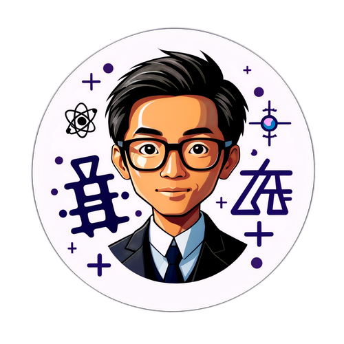 陶哲轩与数学主题贴纸