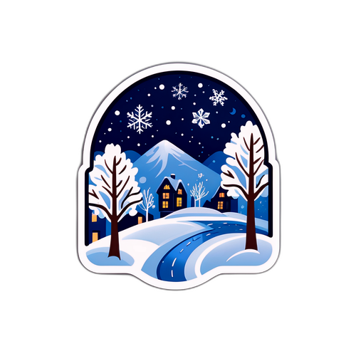 Scena Invernale Serena