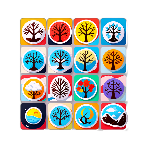 สติกเกอร์ตามฤดูกาล