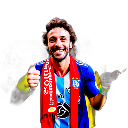 הוא מתנשא עם אוהדים אחרי משחק