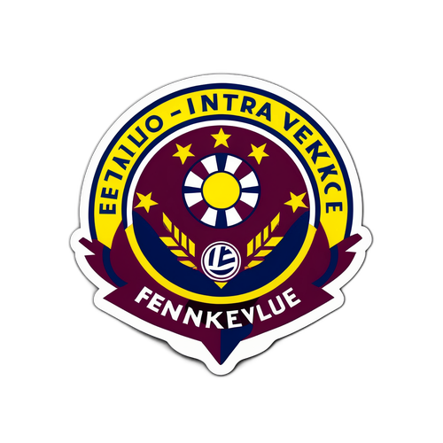 Fenerbahçe og Aston Villa Rivalisering Sticker