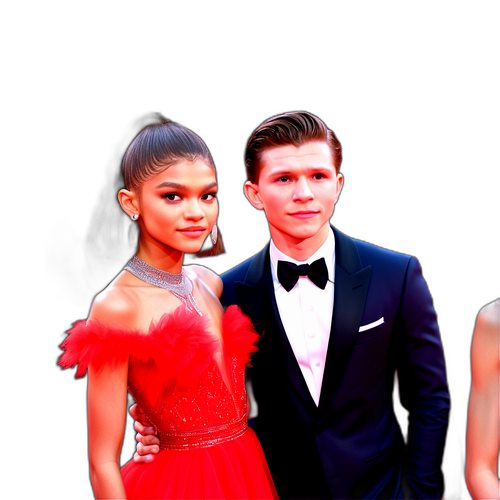 Zendaya et Tom Holland sur le tapis rouge