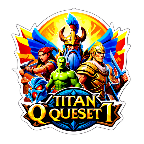 Наклейка для Titan Quest 2