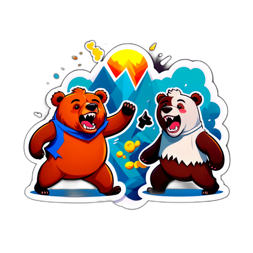 स्टॉक मार्केट क्रैश दृश्य