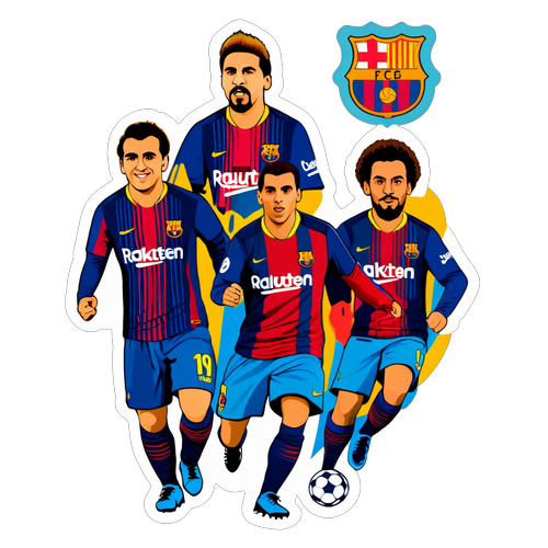 Những sticker thể hiện tinh thần Barca