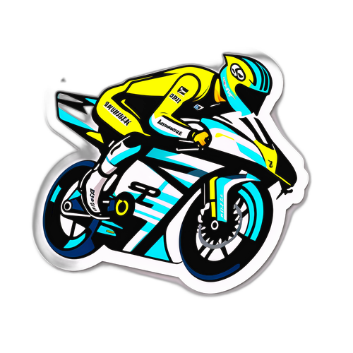 Sticker van Sep Vanmarcke op een racefiets