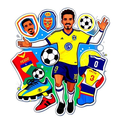 Stiker Vibran Pedro Neto