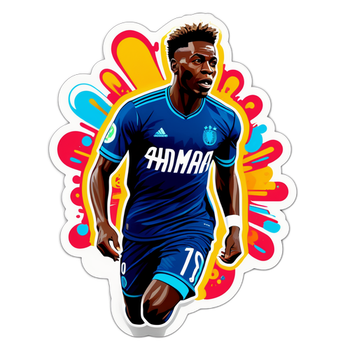 Autocollant d'Adama Traoré